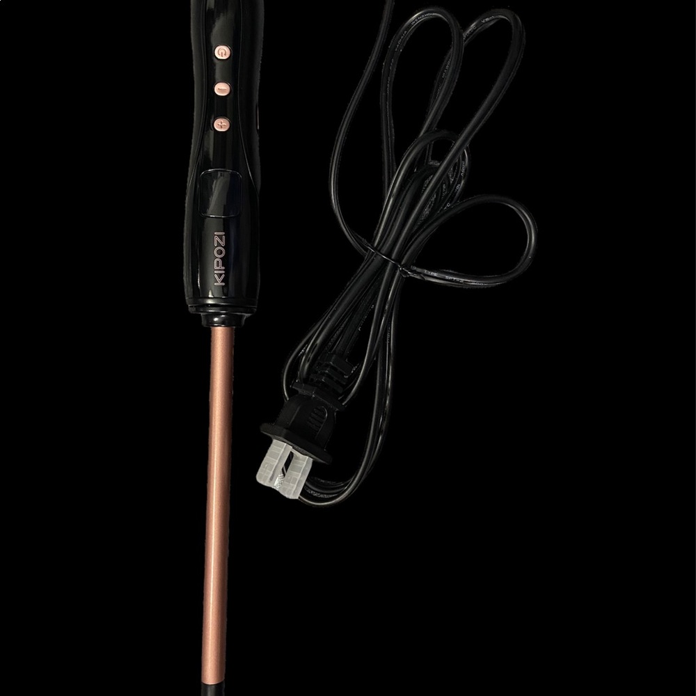 Kipozi 3/8 inch thin hair curling wand